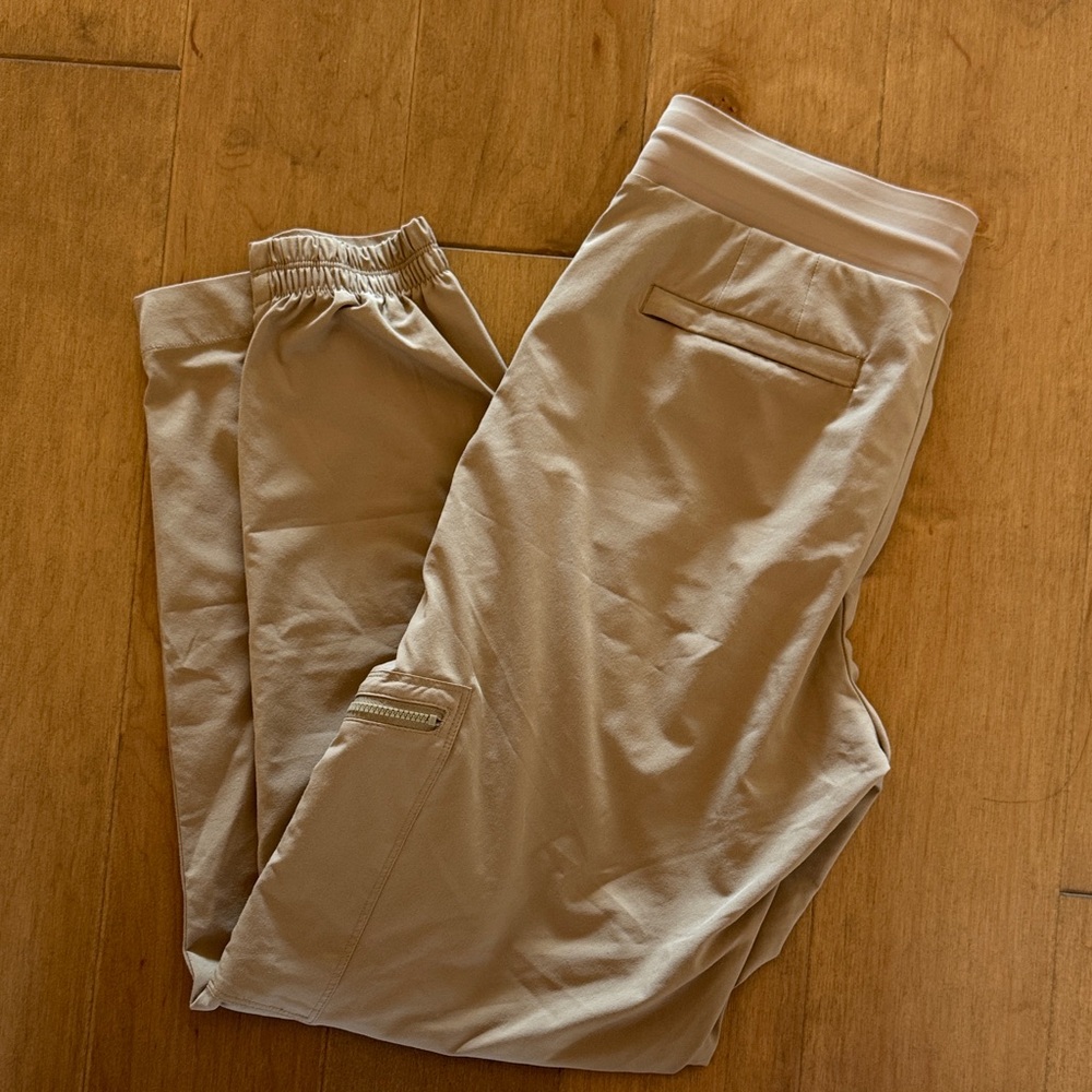 Athleta Light Tan Joggers